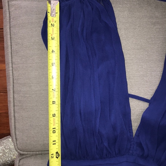 Royal blue ball gown by “asos” - Picture 8 of 9